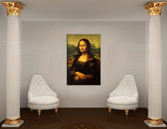 Immagine su tela MONA LISA – LEONARDO DA VINCI Sconto 60 % 100x60 cm