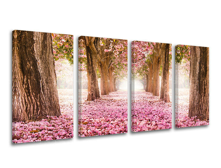 Pittura murale TREES Sconto 60 % 80X40 cm