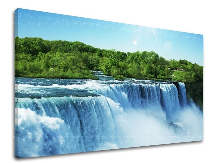 Pittura murale WATERFALLS Sconto 60% 100X150 cm