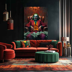 Joker: Lord of Chaos Painting | Tela italiana