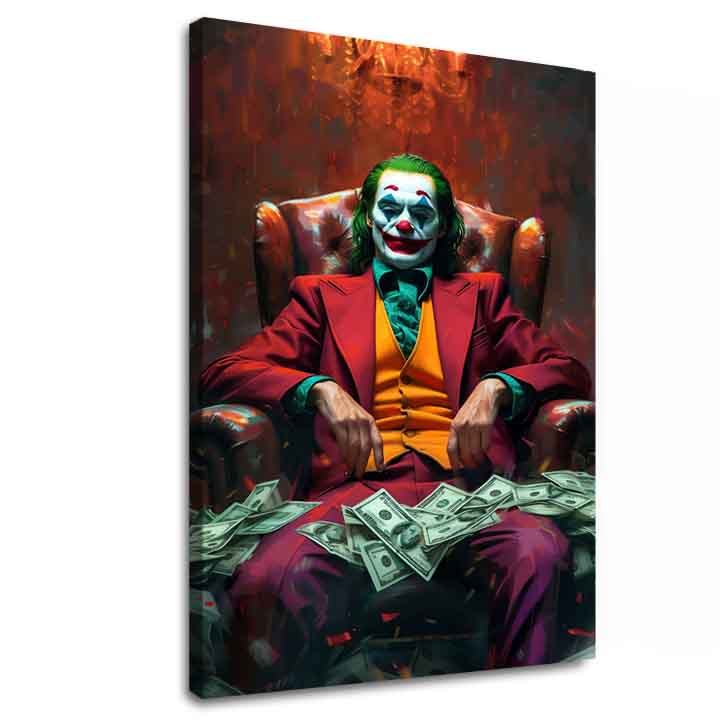 Joker: Lord of Chaos Painting | Tela italiana