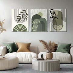 L'immagine su tela - Abbraccio verde - immagine 3