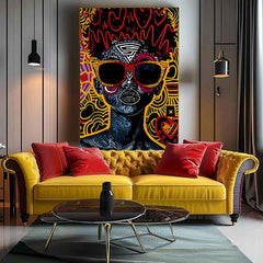 Immagine VIBRANT SHADES | Tela italiana | dimensioni diverse