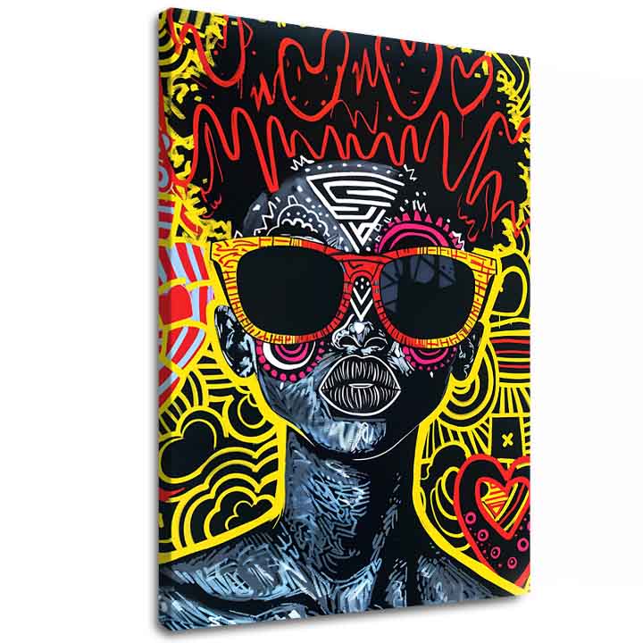 Immagine VIBRANT SHADES | Tela italiana | dimensioni diverse