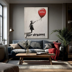 Immagine FOLLOW YOUR DREAMS | Tela italiana