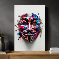 Immagine ANONYMOUS MASK | Tela italiana