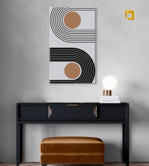 Quadro su tela ABSTRACT LINE 002 50x80 cm