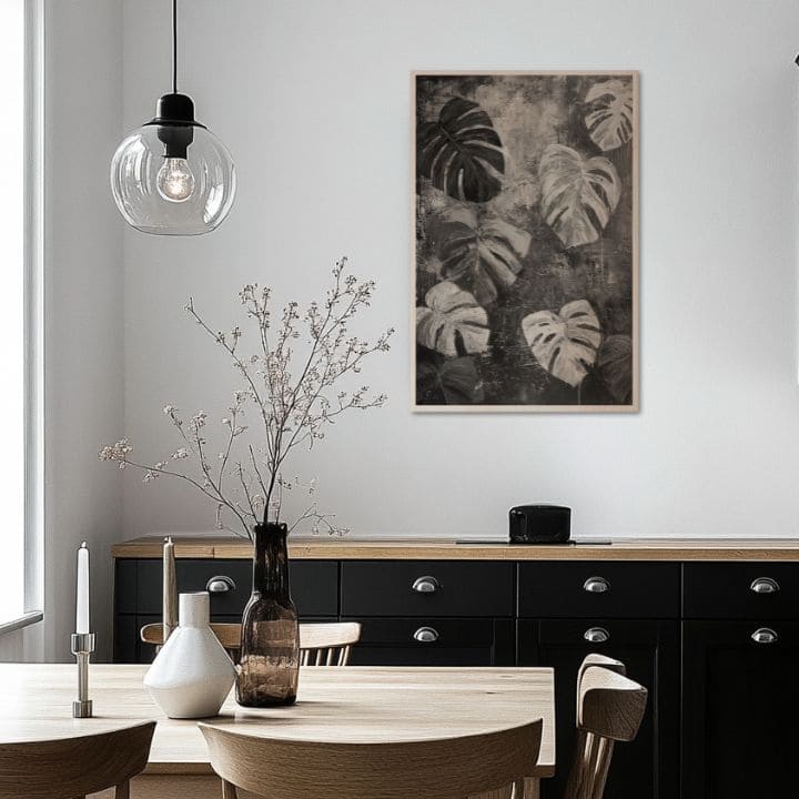 L'immagine su legno - Un tocco botanico