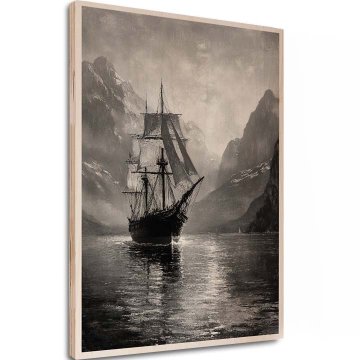 L'immagine su legno - Crociera tra i fiordi misteriosi