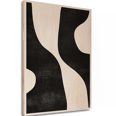 L'immagine su legno - Armonia nordica