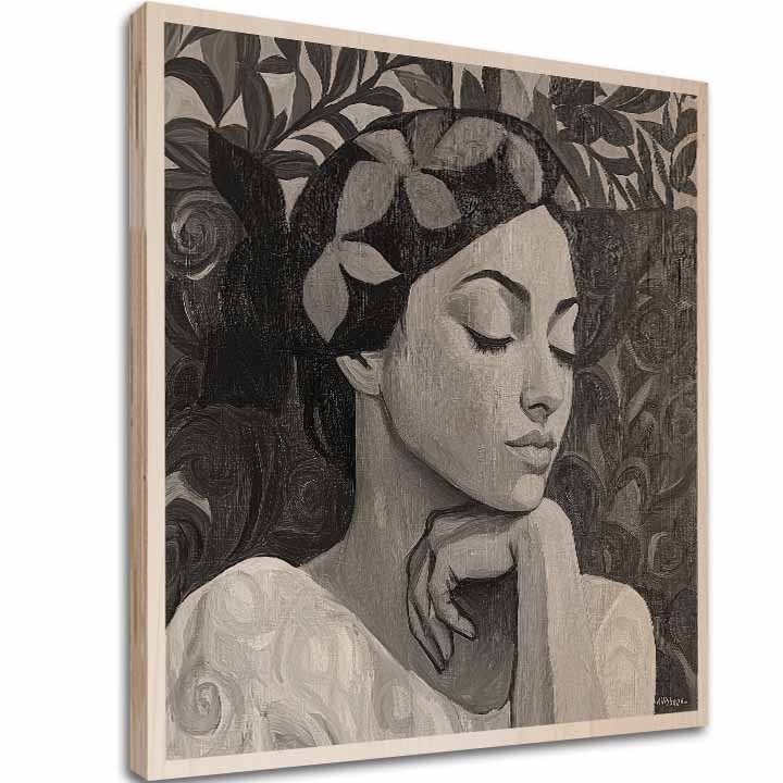 Immagine su legno - Dea del Nord