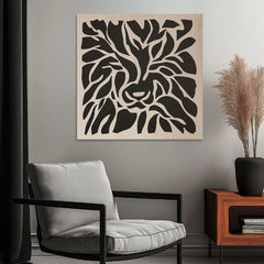 Pittura su legno Aslan - Re delle Foreste del Nord
