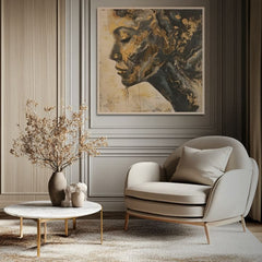 Pittura su legno - Brezza della natura scandinava