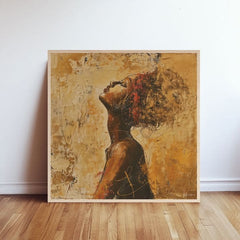 Immagine su legno - Sole delle montagne del nord