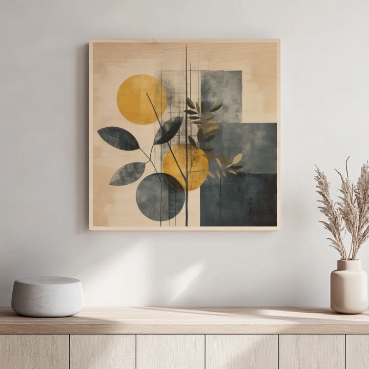 Immagine su legno - La pace nella semplicità