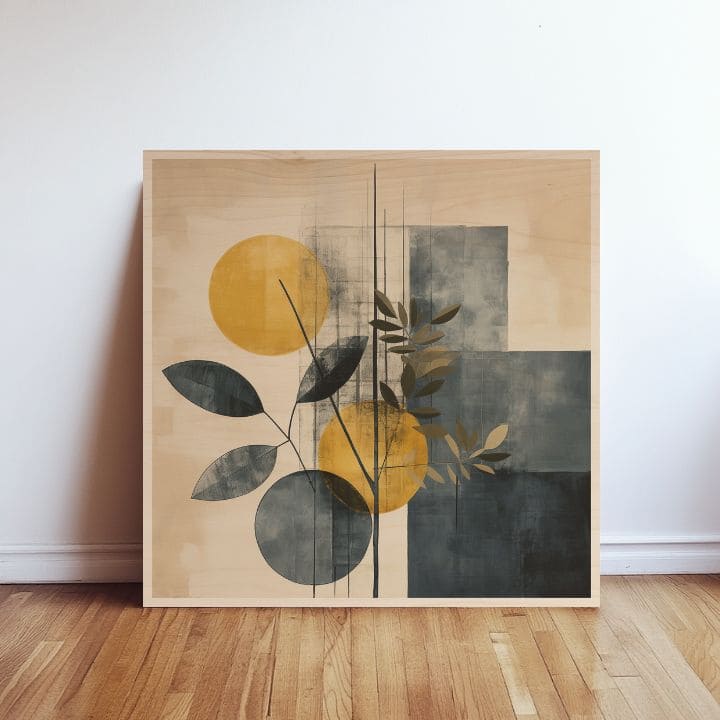 Immagine su legno - La pace nella semplicità