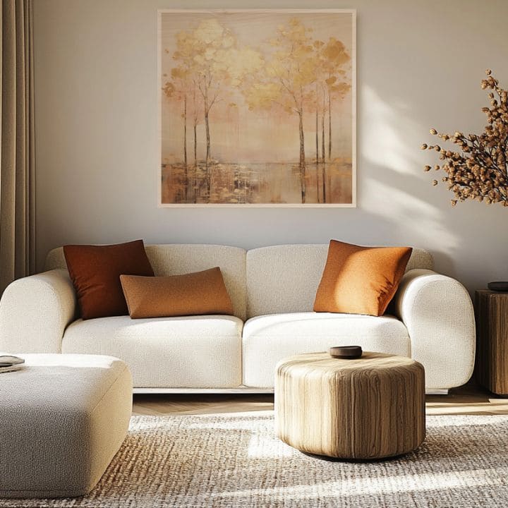 Immagine su legno - Le coste dorate della Norvegia