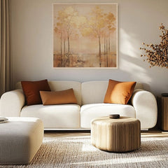 Immagine su legno - Le coste dorate della Norvegia