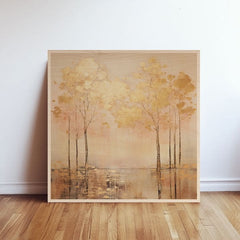 Immagine su legno - Le coste dorate della Norvegia