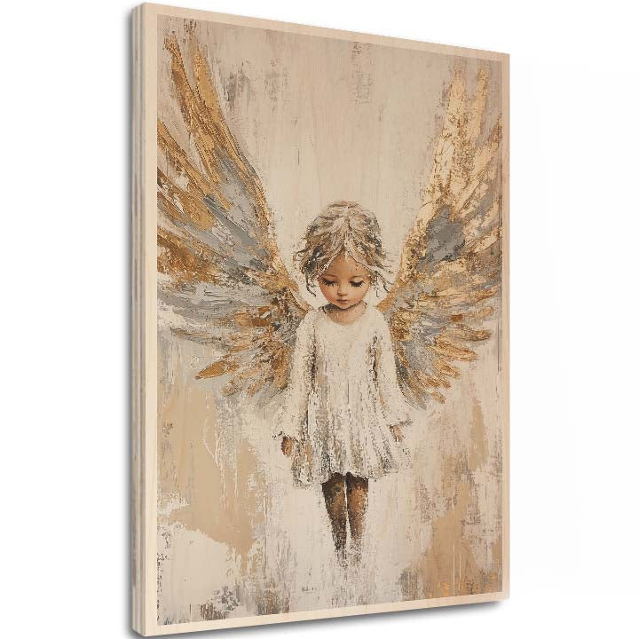 L'immagine su legno - Guardiano della luce