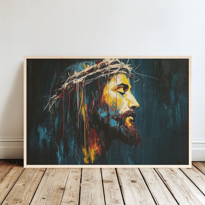 L'immagine sull'albero - la luce di Cristo nelle tenebre