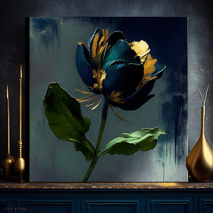 Dipinti moderni su tela - Garden's Vibrant Heartbeat