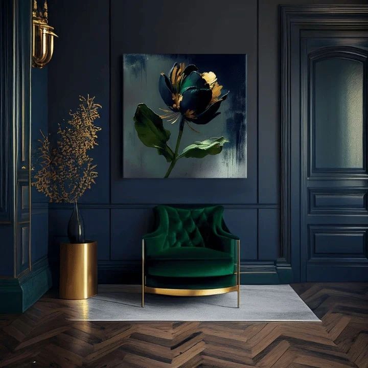 Quadri moderni su tela - GARDEN'S VIBRANT HEARTBEAT Sconto 30% 80X80 cm
