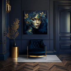 Dipinti moderni su tela - Feminine Grace in Motion
