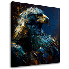 Pittura decorativa su tela - PREMIUM ART - Wilderness's Fearless Hunter