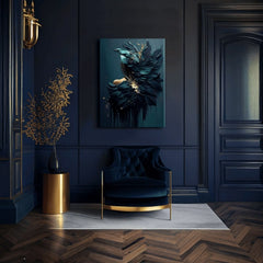 Dipinti moderni su tela - Feminine Touch of Angelic Beauty