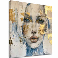 Immagine elegante di una donna Sguardo penetrante