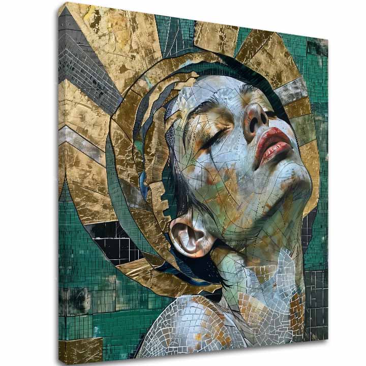 Immagine elegante di una donna Bellezza sublime