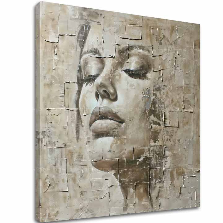 Elegante immagine di donna Dea della Pace