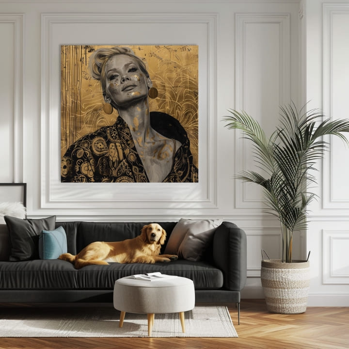 Immagine elegante di una donna Sicura di sé