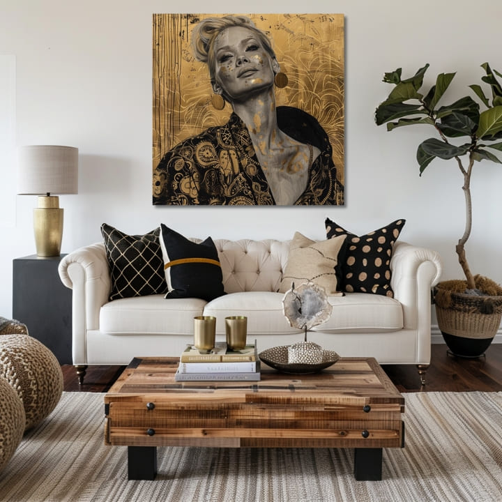 Immagine elegante di una donna Sicura di sé