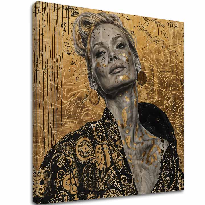 Immagine elegante di una donna Sicura di sé