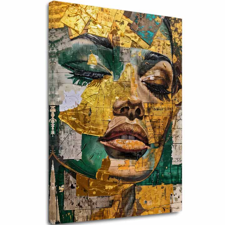 Immagine elegante di una donna Smeraldo sogno