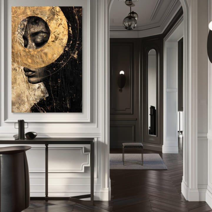 Immagine elegante di una donna Segreti nascosti