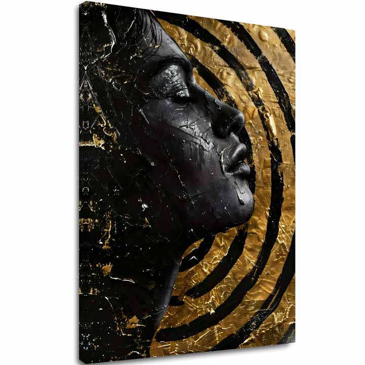 Immagine elegante di una donna Mistero della notte