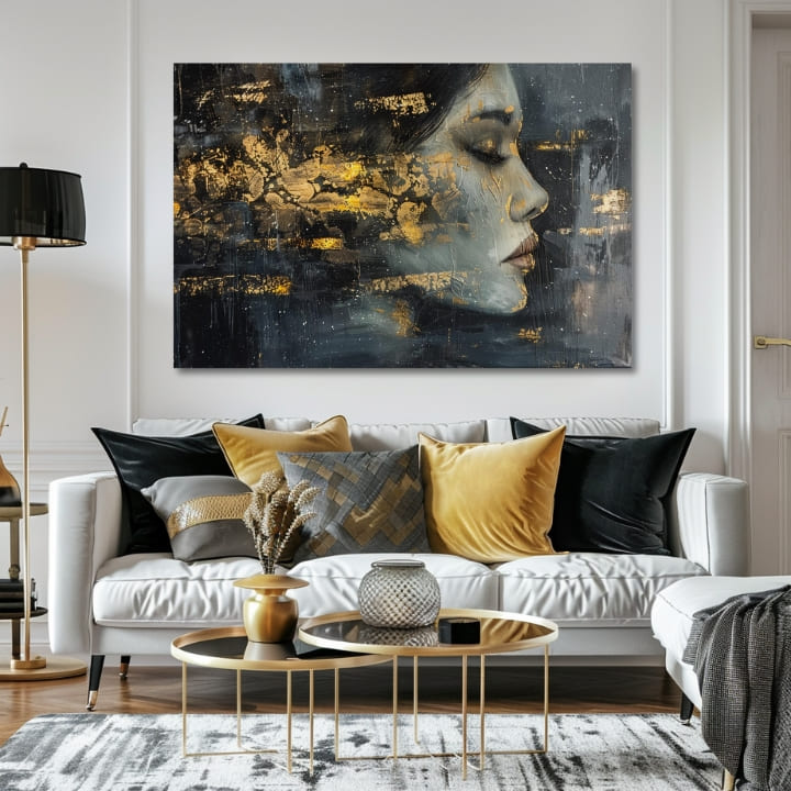 Immagine elegante di una donna Sconosciuto misterioso