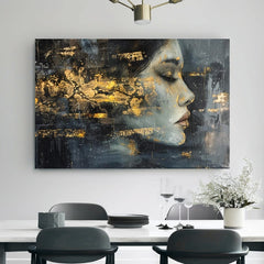 Immagine elegante di una donna Sconosciuto misterioso