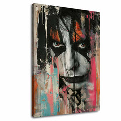 Immagine KISS - Caos sul palcoscenico | 100% originale dipinto ad acrilico