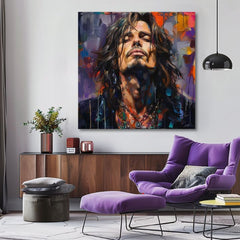 Dipinto Chris Cornell - La voce della scena grunge | Dipinto acrilico originale al 100%
