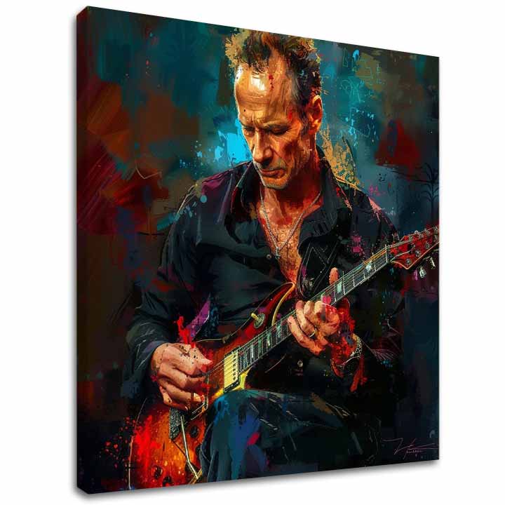 Immagine STING - Re Grammy | 100% originale dipinto ad acrilico