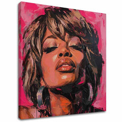 Tina Turner - Regina della pittura rupestre | Dipinto acrilico originale al 100%