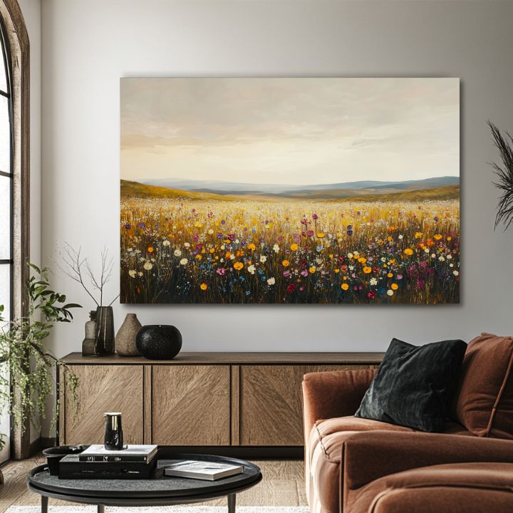 Pittura Il segreto del crepuscolo | 100% originale dipinto ad acrilico