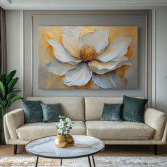 L'immagine Aurin golden touch | 100% originale dipinto ad acrilico