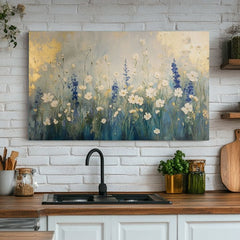 Pittura Prato di Demetra | 100% originale dipinto ad acrilico