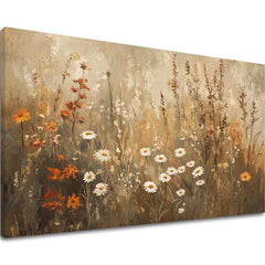 Dipinto armonia di eleganza rustica | 100% originale dipinto con acrilici