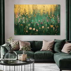 Dipingere momenti d'oro della natura | Pittura acrilica originale al 100%